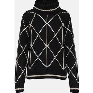 Bogner Solange cashmere turtleneck sweater - black - S