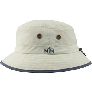 MJM Hats MJM Charlie Bøllehat - Taslan - Beige, 55-58 cm (S/M) / Hvid / Bucket Hat