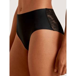 Calida Natural Skin Lace Midi Brief - Black - Large