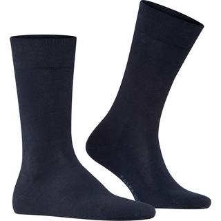Falke Herren Socken blau Baumwolle & Mix unifarben