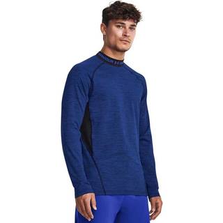 Langærmet T-shirt Under Armour ColdGear® Twist Mock 1379820-400 Størrelse L