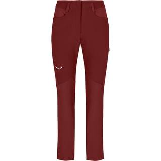 Salewa Women's Agner DST Pant Klatrebukser Damer størrelse 38 farve rød