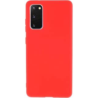 Skridsikker Samsung Galaxy S20 FE TPU Cover - Rød
