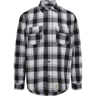 Fat Moose Adrian Cotton Ternet skjorte Sort - XL