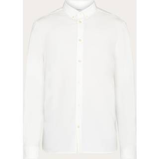 KnowledgeCotton Apparel Harald Small Owl Regular Oxford Shirt Bright W