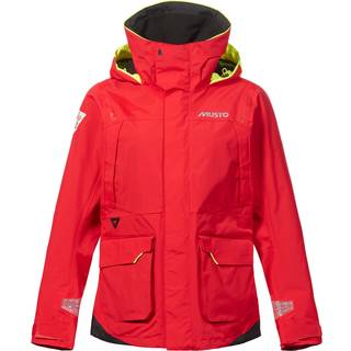 Sejlerjakke Musto BR1 Channel, True Red, dame, X-Small (UK 8)