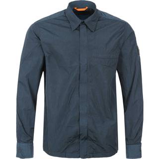 BOSS Laio Long Sleeve Overshirt Blue