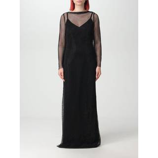 Max Mara Caracas embellished mesh maxi dress - black - M