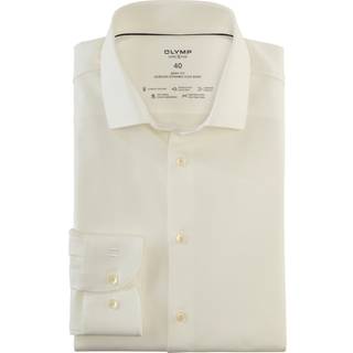 OLYMP Herren Hemd beige,weiß