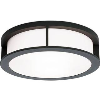 Henry udendørs væglampe, Ø 30 cm, antracit