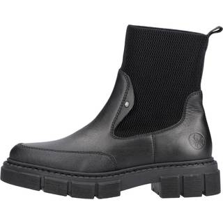 Rieker Kort damestøvle Sort M3872-00 - 40