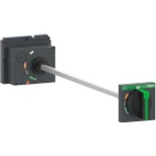 Schneider Electric Forlænget drejegreb, ComPacT NSX 100/160/250, sort greb, aksellængde 185 til 600 mm, IP55