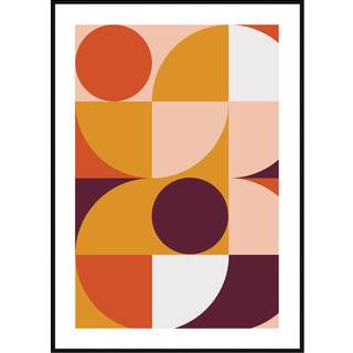 Plakat - Patchwork Plakat - Str:50 x 70 Cm - Incado