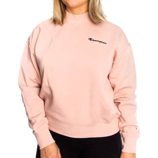 Champion Classics Women High Neck Sweatshirt - Ancientpink - Small