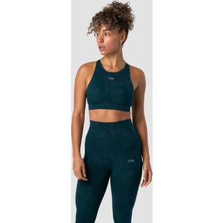 Camo Seamless Sports Bra Dk Teal
