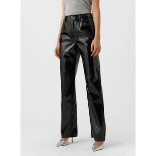 Kithy Loose Glossy Bukser - Sort - 29/32 - Vero Moda