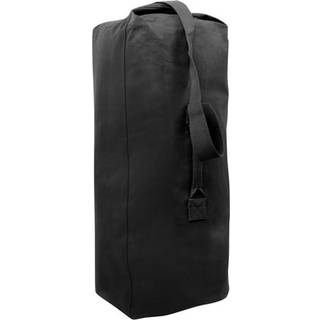 Rothco Kraftig Toplæsning Canvas Duffeltaske 738L Sort Giant - 738L