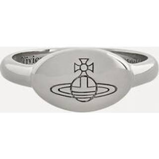 Vivienne Westwood Sterling Silver Tilly Signet Ring - 52