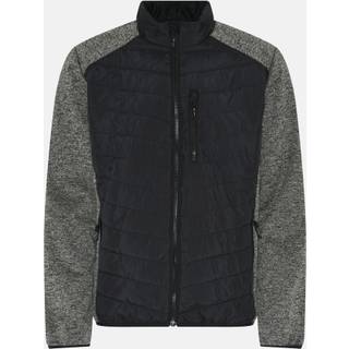 ProActive Fleece jakke med quilt i oliven - Str. XL