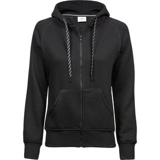 Teejays - Fashion full zip hood - Dame - Sort - Style 5436