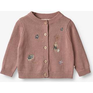 Wheat Lavender Rose Strik Cardigan Ella