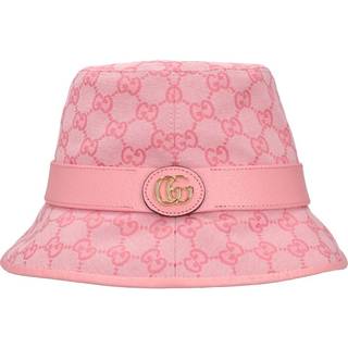 Gucci GG canvas bucket hat - pink - S