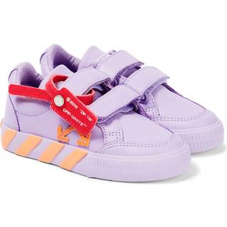Off-White Kids Low Vulcanized leather sneakers - purple - EU 28