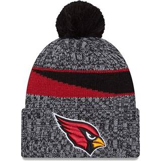 Arizona Cardinals NFL Sideline 2023 Black Bobble Knit Hat newera adult unisex Black newera adult unisex Black newera adult unisex Black newera adult u - Osfm