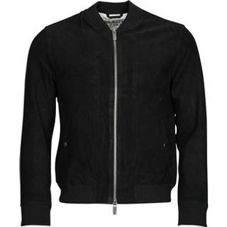 Archive Bomber Suede Jakke, Black, M