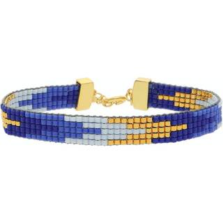 Nuni Copenhagen Monika Armbånd 18 kt. Forgyldt Sølv A3015-Blue - Dame - 925 Sterling Silver
