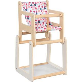 Goki Wooden Doll Chair with Table 2in1