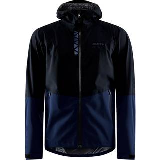 Craft Offroad Hydro Vind og Vandtæt Cykeljakke Sort / Navy Blå - Størrelse X-Small