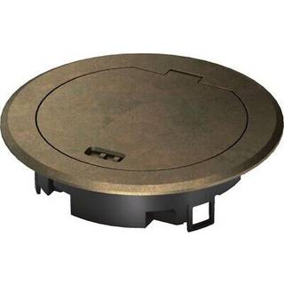 Hager Metalklaplåg messing for r02