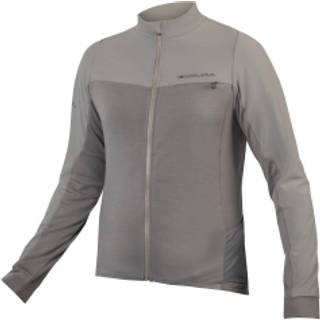Endura GV500 Langærmet Cykeltrøje Fossil - Størrelse Large