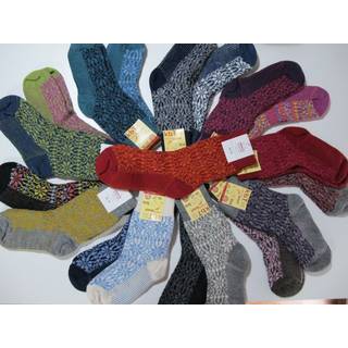 Hirsch Natur U Wool Strømper Grå 36-37