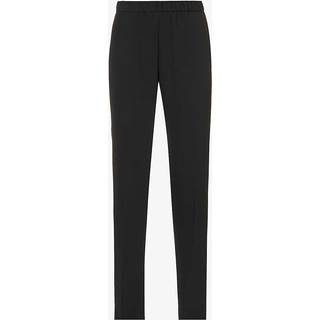 Dries Van Noten High-rise tapered pants - black - XXS