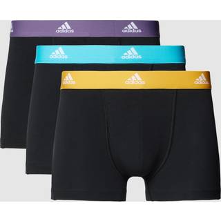 adidas 3-pak Active Flex Cotton Trunk - Black/Orange - Medium * Kampagne *
