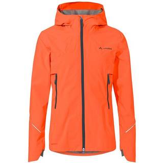 Vaude Cykeljakke Dame Yaras 3-i-1 Jakke Neon Orange/Blå