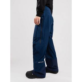 Ortovox 3L Ravine Shell Pants Skibukser Herrer størrelse S farve blå