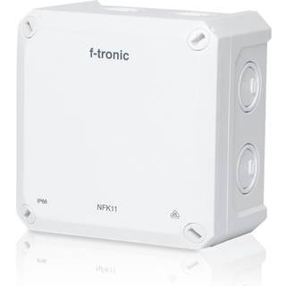 F-tronic Forgreningsdåse 110x110x67mm hvid