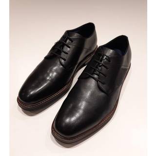 bugatti Herren Derby schwarz Glattleder