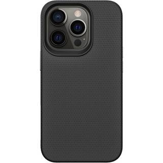 iPhone 15 Pro Max Plastik Håndværker Bagside Cover - Sort