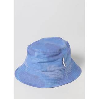 Marni Tie-dye canvas bucket hat - blue - L