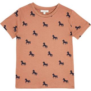 Liewood Apia printed cotton jersey T-shirt - pink - Y 8