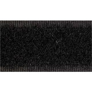 Klettband selbstklebend schwarz 50cm - Schwarz