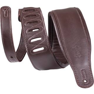 Levy's Staple Guitarremmen Dark Brown on Dark Brown