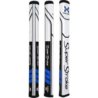 Superstroke Traxion Flatso 1.0 Golf Putter Grip - Black/Blue/White