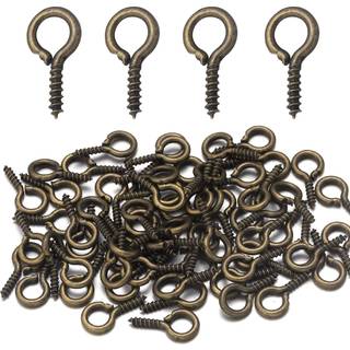 Linsoir perler 7x14mm skrue ?je stifter til smykker fremstilling af ?jenpiner hook eyelets skrue gevind guld tone sp?nder kroge til diy smykker,