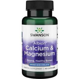 Albion Calcium & Magnesium - 60 kapsler