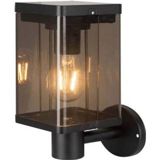 V-Tac 2.5W Solcelle væglampe LED - Sort, sensor, IP54 - Kulør : Varm